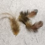 Höyhenpussi värjätyt, n. 5g/pss