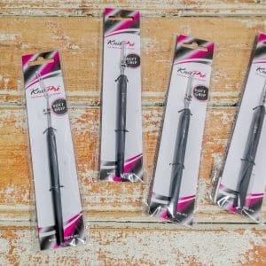 Knit Pro Steel Soft Grip virkkuukoukku