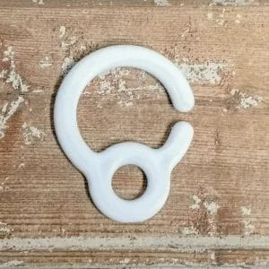 Valkoinen Vaunukoukku